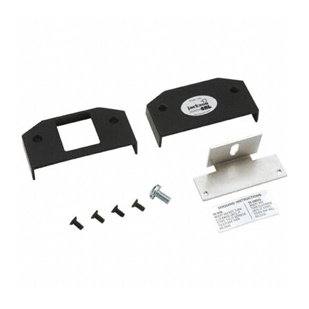 Jackson Dark Bronze Base Cover Plate Package for 1295 Rim Panic Exit Device 302654313